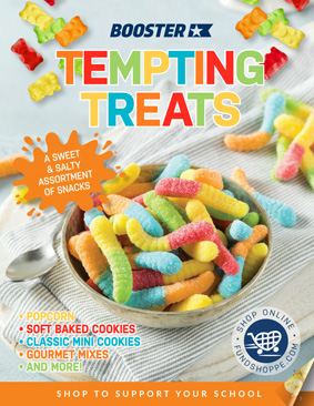 School Product Fundraisers use Tempting Treats Product Sale Catalog 