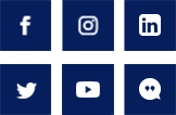 Social Media Icons - Facebook, Instagram, LinkedIn, Twitter, YouTube, Etc.