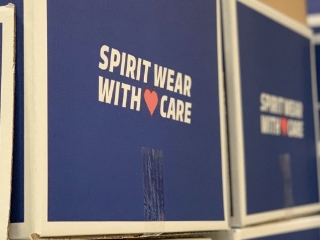 Custom spirit wear delivery