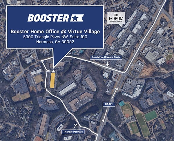 Booster Home Office at Virtue Village Map Image